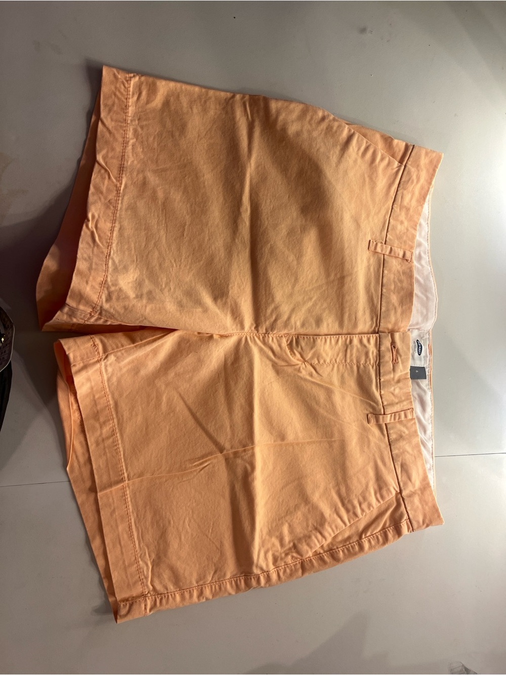 Old Navy Peach Chino Bermuda Shorts